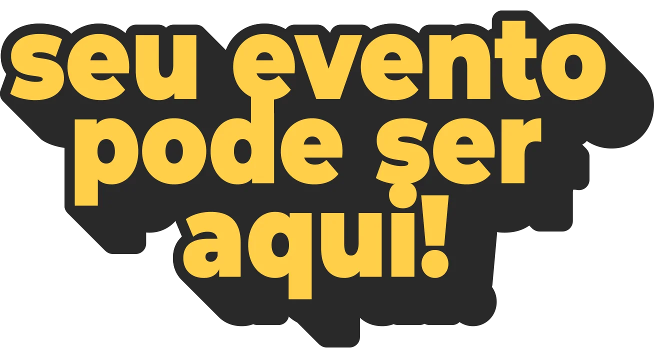 Seu evento pode ser aqui